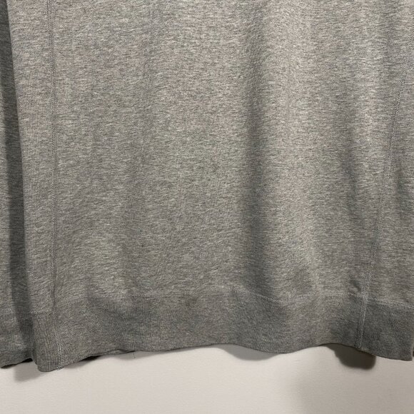 Wings + Horns Classic Heather Gray French Terry Crewneck Sweatshirt mens size XL - Picture 3 of 6